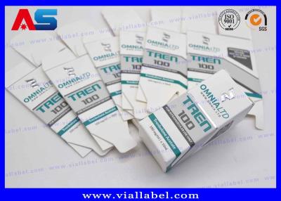 China Impressão de gravação da folha de prata de caixas de papel do tubo de ensaio 10ml para injeções dos ePeptidees da farmácia à venda