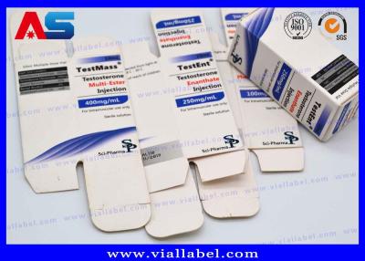 Chine Carton de papier empaquetant les boîtes faites sur commande pour la testostérone chimique Enanthate de Muscle Growth Acetat de solution d'huile à vendre