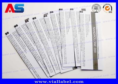 China Foldable 10ml Paper Leaflet Inserts Printing For Peptide Description for sale