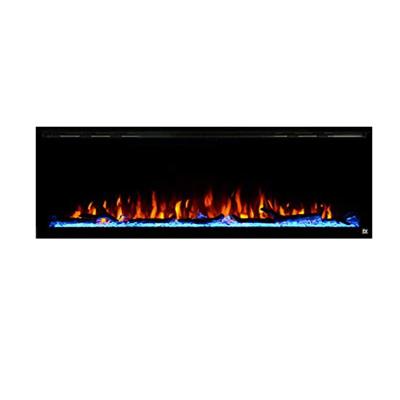 China Household Linear Fireplace with Overheating Protection and Decorative Artificial Flame for sale