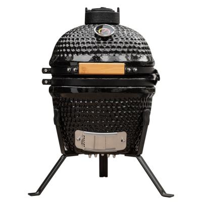 China 48*36*58cm Galvanized Portable Smoker Kamado Ceramic Grill with Lid and Ventilation for sale