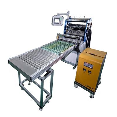 China Factory Special Hot Selling Automatic Air Filter Servo Pasting Paper Folding Production Line en venta