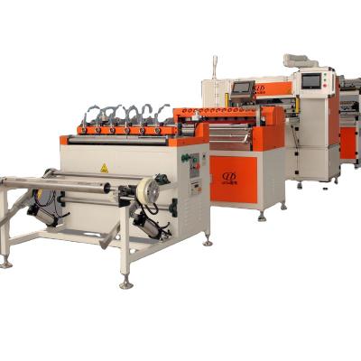 China Efficient Automatic Paper Folding Pasting Production Line 1KW for sale