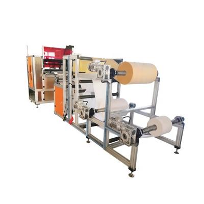 China Servo Filter Paper Folding Machine Three Layer Automatic Discharging for sale