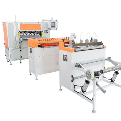 China Automatic Servo Filter Paper Folding Machine 4th Generation For Air Conditioning Filter for sale