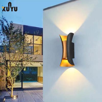 China 3000K/4000K/6000K Black Gold Wall Lights 30000 Working Hours for sale
