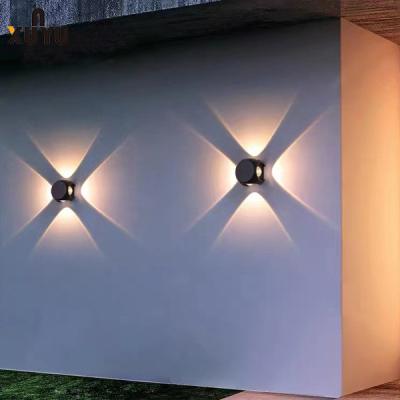 China a parede 4W exterior ilumina 70*70*50MM impermeáveis para o corredor/balcão à venda