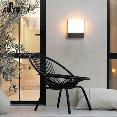 China 15w Ultra Thin Square Wall Mount Porch Light For Living Room for sale