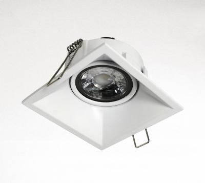 China Mordern Gu10 Mr16 Square Ceiling Light Stand Mr16 Downlight Housing for sale