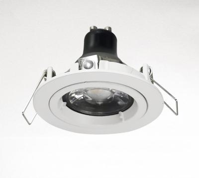 China Round Gu10 Mr16 Recessed Lighting Housing Embedded CE Certificated for sale