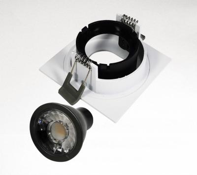 China Lámpara oval del agujero Mr16 LED Downlight Gu10 para el hotel del chalet en venta