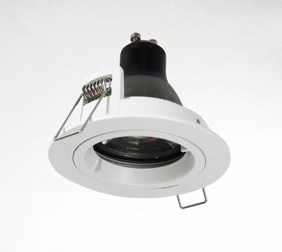China IP65 Fire Rated Down Light Housing Surface Finished With Powder Coating for sale