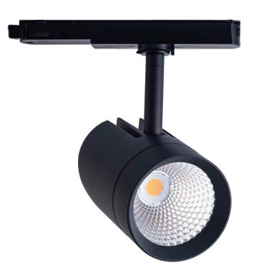 China Cob Adjustable Angle LED Track Spotlight Anti Glare Spotlights For Clothing Store for sale