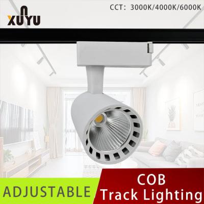 China Commercial LED Track Spotlight 6000k Cob Led Track Lighting for sale