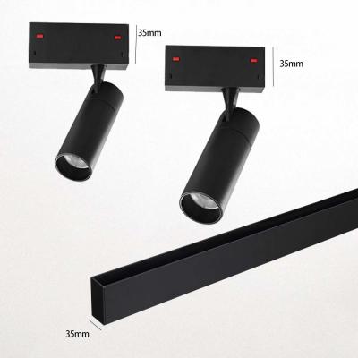 China COB Surface Mounted Magnetic Lighting Track IP20 For Household for sale