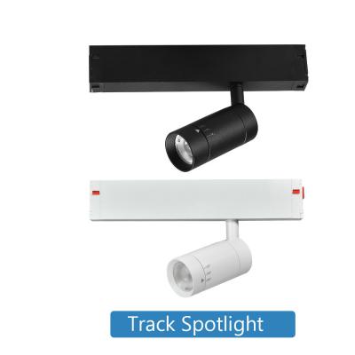 China Smart Dimming Color LED Magnetic Track Light No Main Light 7w 20w Spotlight Lighting for sale