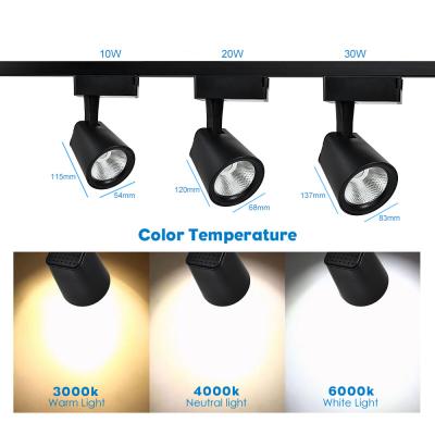 China Clothing Store Commercial COB Track Light Anti Glare for sale