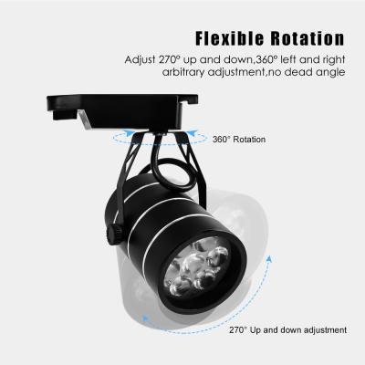 Chine Recessed / Surface Mounted Commercial Track Light Super Bright Background LED Spotlight à vendre