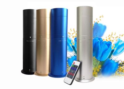 China Anodized finish Silver Aromatherapy aroma diffuser machine with remote control for sale
