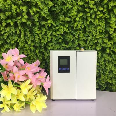 China Electrical Wall Mounted 150ml Hvac Scent System With Lock , White Powder Metal for sale