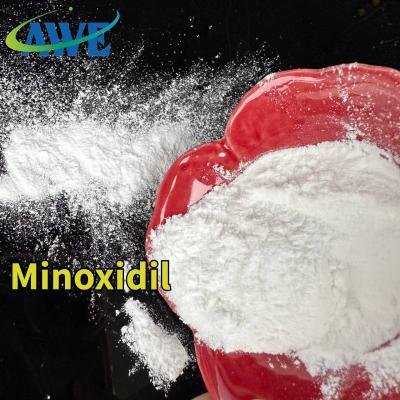 China Minoxidil Bulk Drug CAS 38304-91-5 White Powder Water Solubility for sale