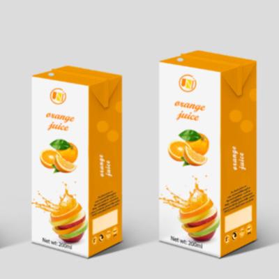 China UNIPACK Natural Nectar Fruit Juice Liquid Packaging Juice Box for Juice for sale