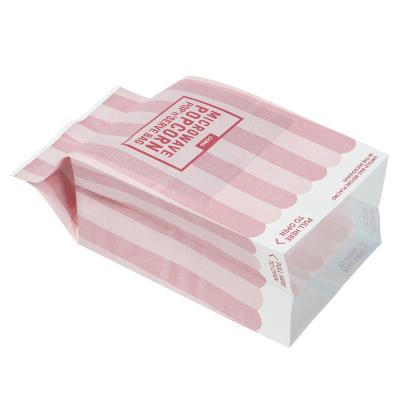 China Custom Logo Eco Friendly Microwave Popcorn Wrapping Peper Bags Printed for sale