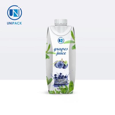 China Aseptic Advanced Custom Juice Milk Packaging Box customized color for sale