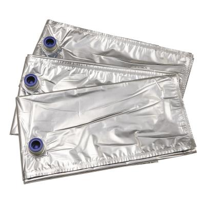 China Aseptic Packaging Materials Tomato Paste Bag Foil Aseptic Bag With Valve for sale