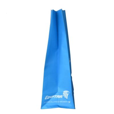 China Zipper Top Air Sickness Bag Disposable Clean Up Vomit  50000pcs 70-250 Gsm Thickness for sale