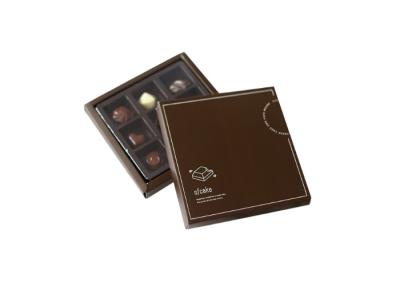 China Da caixa 2021 cartão de empacotamento 5x5 luxuosa clássica para a caixa do chocolate dos doces da cookie à venda