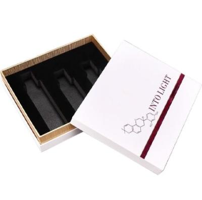 China Cosmetic Lift Off Lid Box Printed Packaging Box CMYK Full Color Eco Friendly for sale