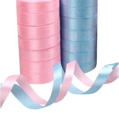 China Silk Satin Ribbon And Bow 10mm 38mm Flower Decor Gift Wrapping Birthday Party Decoration for sale