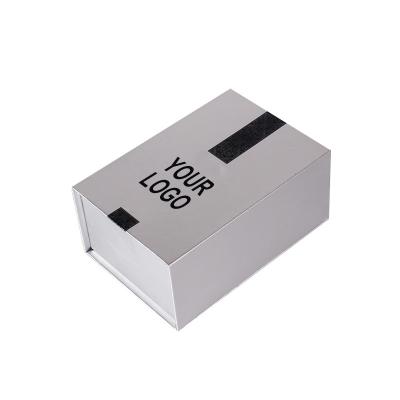 China Caixa de presente rígida magnética branca criativa do cartão da caixa de PANTON com espuma para o produto eletrônico à venda