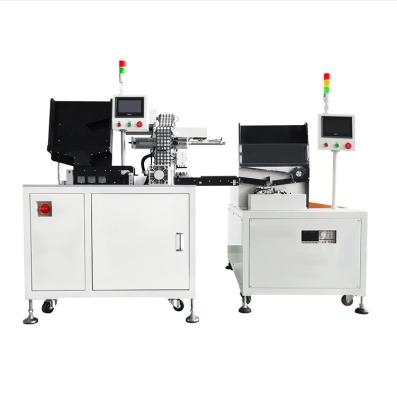 China Battery Making Machine 2 In 1 For 18650/26650/32650 Lithium Battery Cells Sorting And Insulation Paper Sticking for sale