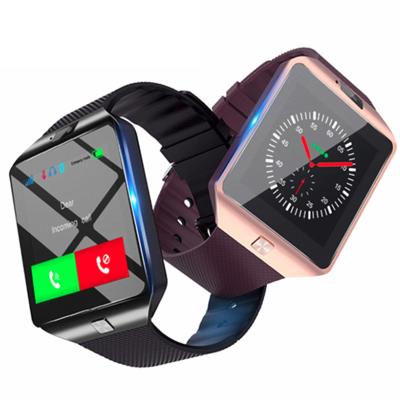 China Touch Screen Smart Watch dz09 With Camera BT SIM Card Smartwatch For Ios Android Wristwatch Phone For iphone 12 for sale