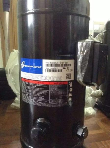 R404A 12HP Scroll Copeland Ac Compressor ZB88KQE-TFD-551 Med Temperature