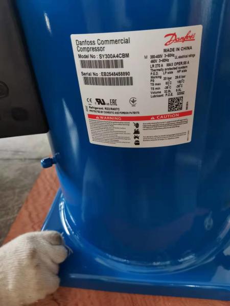 25HP 267000 BTU Danfoss Scroll Compressor Performer SY300A4CBB Scroll AC Compressor