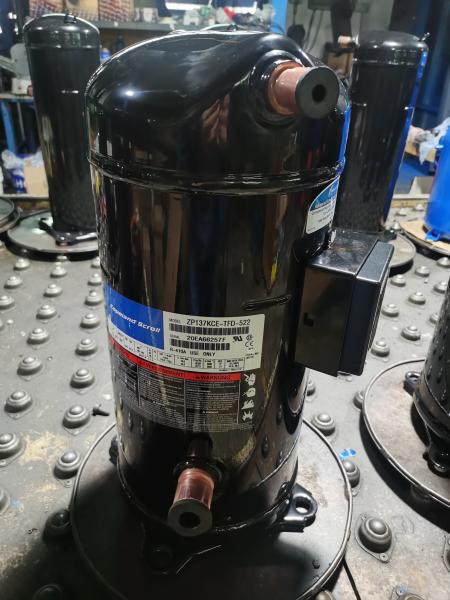 Poe Oil 5HP Scroll Compressor ZB38KQE-TFD-558 Copeland Hermetic Compressor