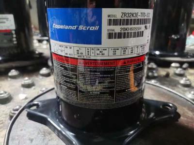 China 12HP R22 Oil Copeland AC Compressor Hermetic Scroll Compressor ZB88KQ-TFD-550 for sale