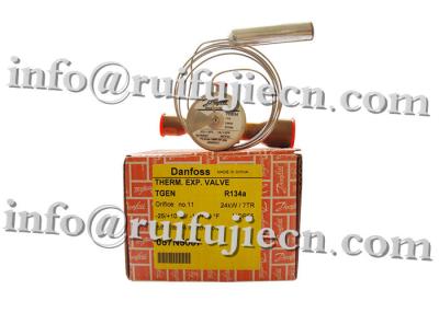 China La refrigeración parte las válvulas de cobre amarillo TES20 modelo 067B3352 de Danfoss de la asamblea permutable del orificio en venta