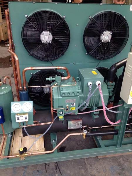 Air Cooled Refrigeration Condenser Unit For Cold Storage Room 3-40HP