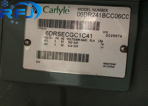 06DR541 Carlyle Semi Hermetic Compressor R22 R404A R407C 6.5HP 50Hz