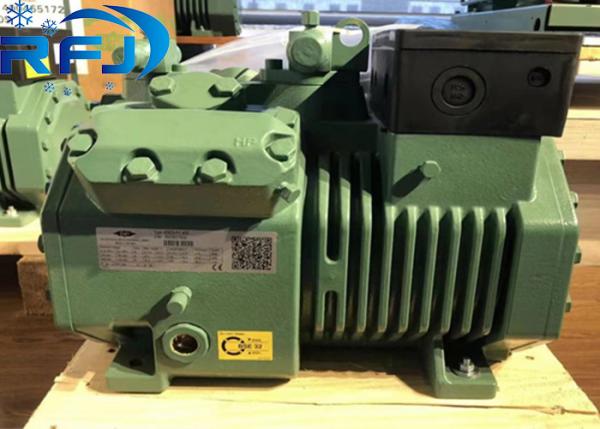 Bitzer Semi Hermetic Compressor 4PES-12Y 10HP Cylinder 4 Green Colour