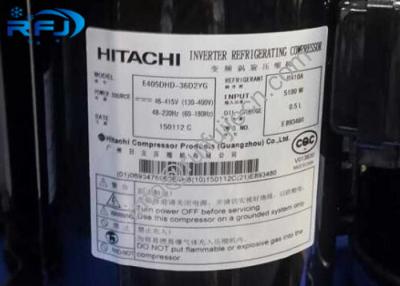 China Highly rotary refrigerant hitachi ac compressor E405DHD-38D2YG with R410 for sale