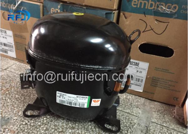 Piston Embraco Aspera Compressor , reciprocating ac compressor NT2180GK R404a LBP