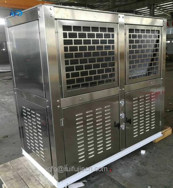 RFJ  4GE-23Y Refrigeration Controls Box Type Air - Cooled Condenser Unit For Deep Freezer