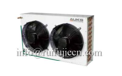 China Industrial Air Cooled Condenser And Evaporator With Two Fans For Central Air Conditioner for sale