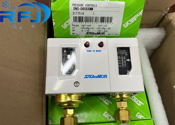 Saginomiya DNS-D606XMM Dual Pressure Controls Ideal for R22 R134a R404a R407C