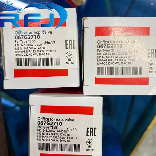 Danfoss 067G2710 Expansion Valve 100% Original Fusheng Main Brands